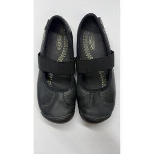 KEEN Sienna Mary Jane Flats Black Strap Shoes Women’s Size 7